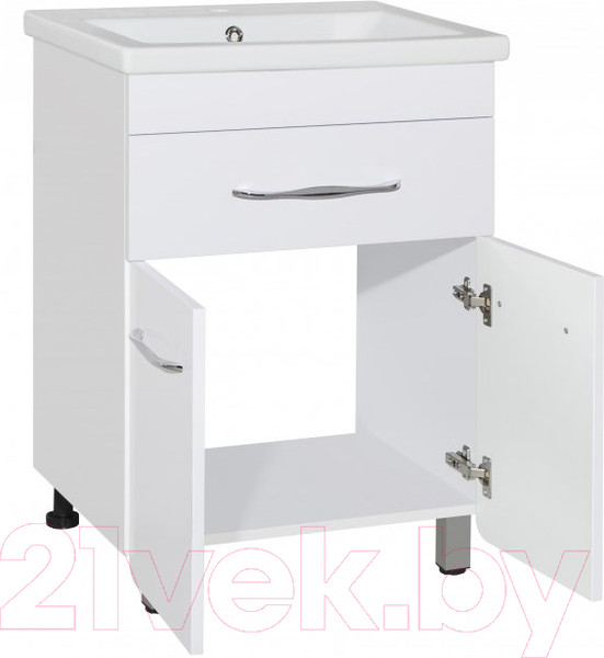 Изображение товара Тумба под умывальник Style Line Валеро 65 1 ящика