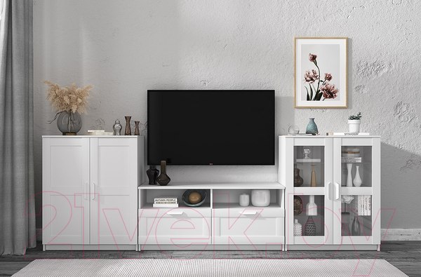 Изображение товара Тумба Anrex Skagen RTV 2S2N (белый)