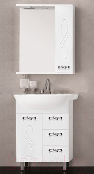 Изображение товара Тумба под умывальник Style Line Венеция 80 3 ящика (для классической раковины)