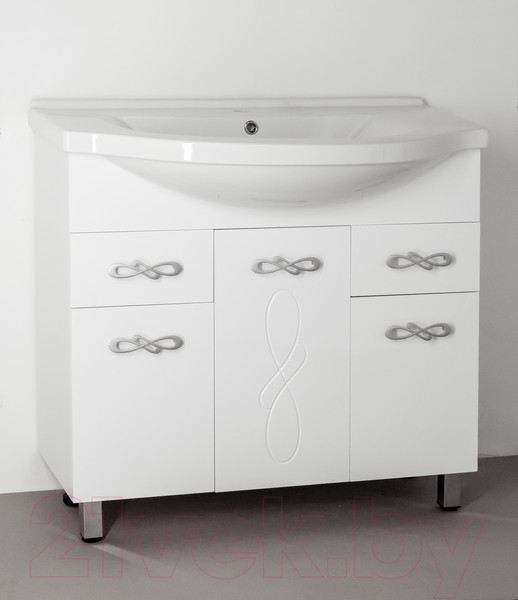 Изображение товара Тумба под умывальник Style Line Венеция 90 2 ящика (для классической раковины)