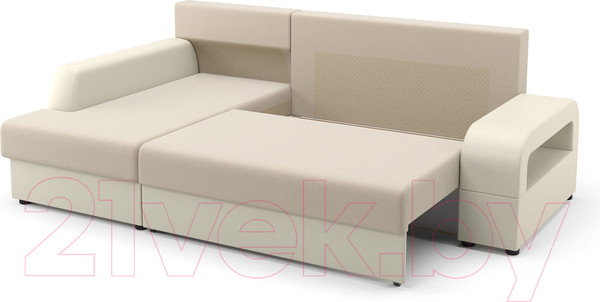 Изображение товара Диван угловой Stolline Марго 1 (21) УЛ левый (Optima 110/десерт 117)