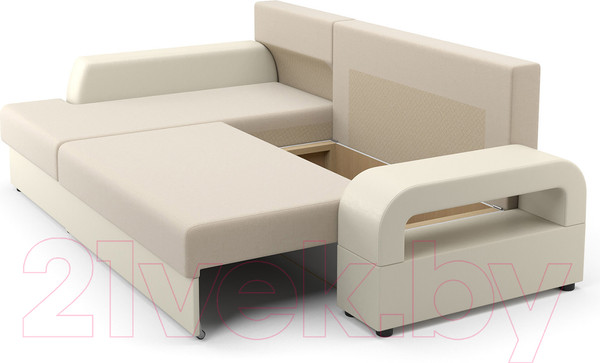 Изображение товара Диван угловой Stolline Марго 1 (21) УЛ левый (Optima 110/десерт 117)