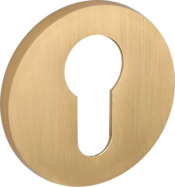 Изображение товара Накладка на цилиндр Puerto Slim / INET AL 06 Slim SSG (золото матовое сатинированное)