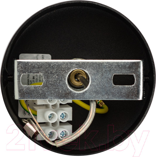 Изображение товара Потолочный светильник ЭРА PL21 BK GX53 / Б0058503