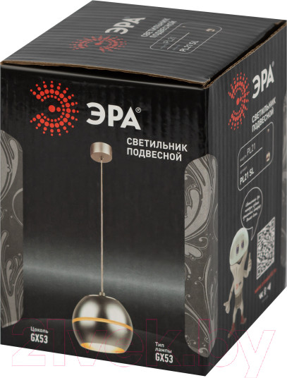 Изображение товара Потолочный светильник ЭРА PL21 SL GX53 / Б0058505
