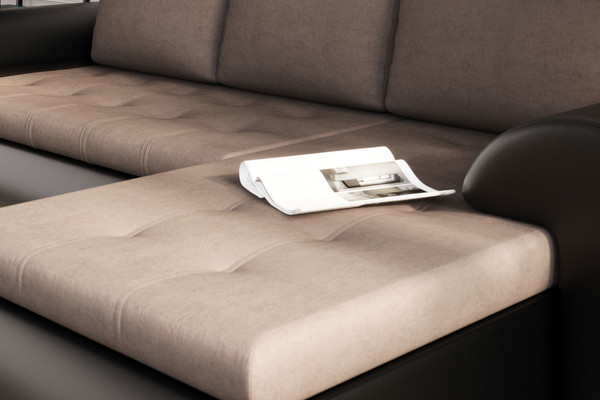 Изображение товара Диван угловой Stolline Цезарь 14 правый (Toronto 34/Kolej cp 536)