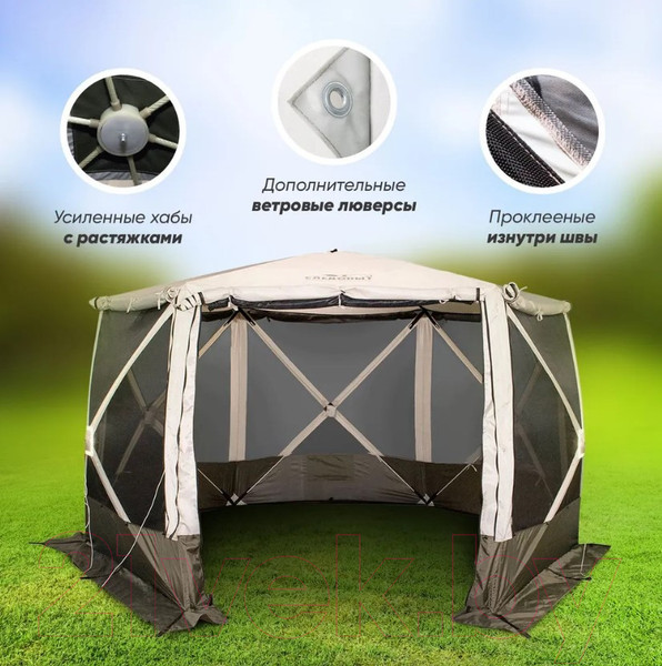 Изображение товара Туристический шатер Следопыт 1.89x1.72 / PF-TOR-K06