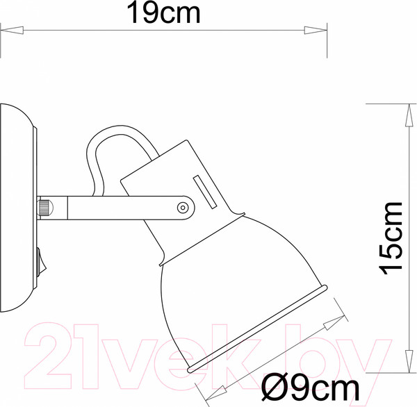 Изображение товара Спот Arte Lamp Jovi A1677AP-1GO