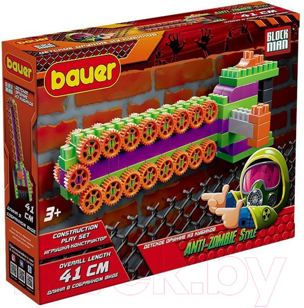 Изображение товара Конструктор Bauer Бензопила Зомби / 880 (109эл)