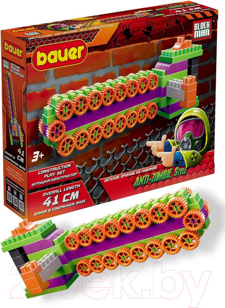 Изображение товара Конструктор Bauer Бензопила Зомби / 880 (109эл)
