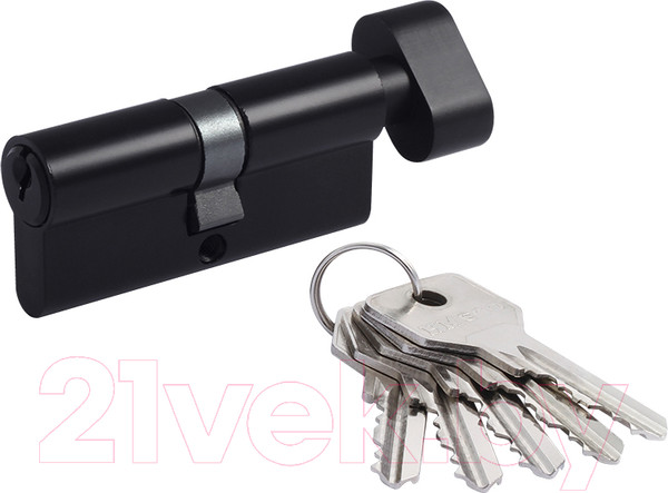 Изображение товара Цилиндровый механизм замка Нора-М STD Z ЛВ-70 35/35 (черный)