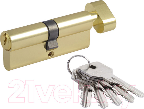 Изображение товара Цилиндровый механизм замка Нора-М STD Z ЛВ-80 40/40 (золото)