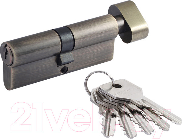 Изображение товара Цилиндровый механизм замка Нора-М STD Z ЛВ-80 40/40 (старая бронза)