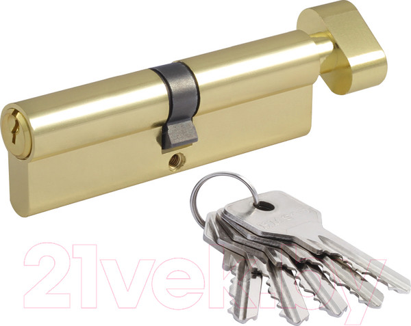 Изображение товара Цилиндровый механизм замка Нора-М STD Z ЛВ-100 50/50 (золото)