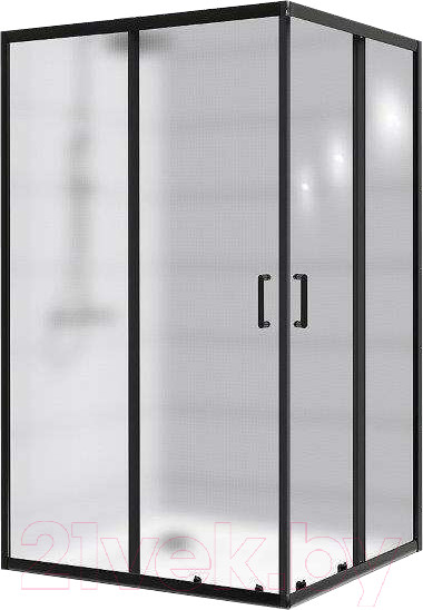 Изображение товара Душевой уголок BelBagno UNO-195-AH-2-120/90-P-NERO