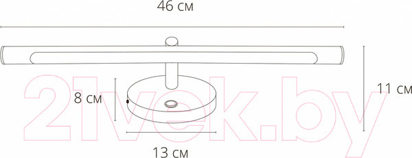Изображение товара Подсветка для картин и зеркал Arte Lamp Ronnie A8025AP-1GO