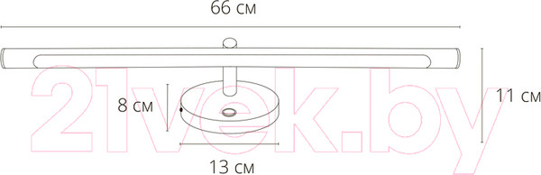 Изображение товара Подсветка для картин и зеркал Arte Lamp Ronnie A8027AP-1GO