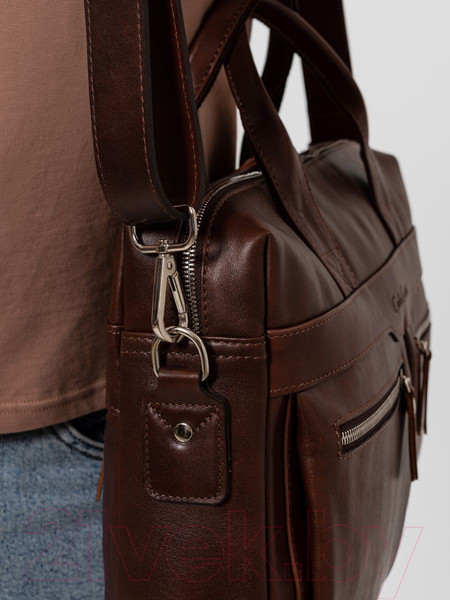 Изображение товара Сумка для ноутбука Carlo Gattini Premium Lugano / 1007-53 (коричневый)