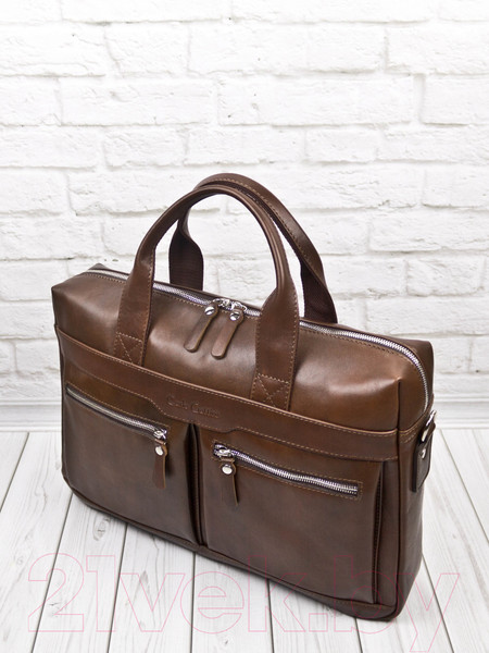 Изображение товара Сумка для ноутбука Carlo Gattini Premium Lugano / 1007-53 (коричневый)