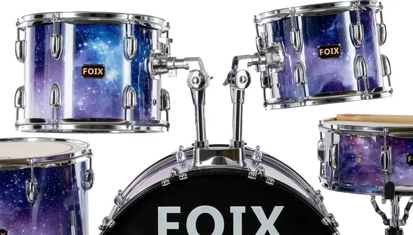 Изображение товара Ударная установка Foix LH-21H10 (фиолетовый)