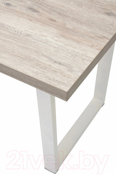 Изображение товара Обеденный стол M-City Лофт 160 / 462M05254 (дуб анкона/белый)