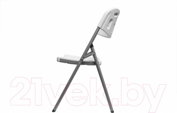 Изображение товара Стул складной Angioletto Пластиковый 85x52см (белый)
