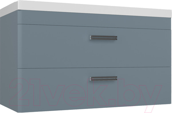 Изображение товара Тумба под умывальник Style Line Лотос 100 (подвесная, для квадратной раковины)