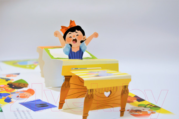 Изображение товара Книжка-панорамка Робинс Белоснежка