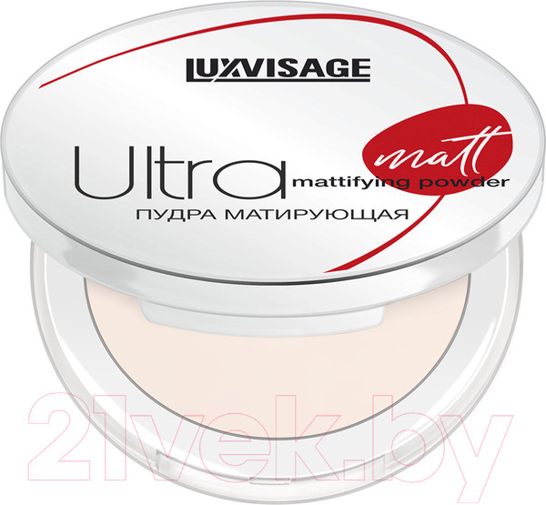 Изображение товара Пудра компактная LUXVISAGE Ultra Matt тон 102 (9г)