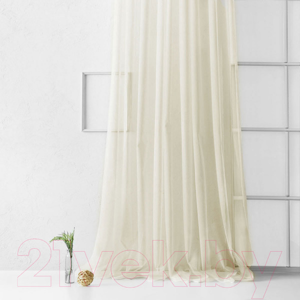 Изображение товара Гардина Pasionaria Лайнс 300x260 (бежевый)