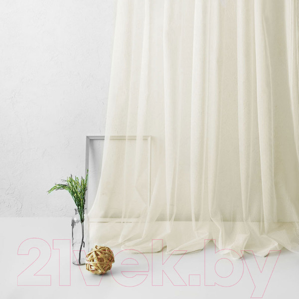 Изображение товара Гардина Pasionaria Лайнс 300x260 (бежевый)