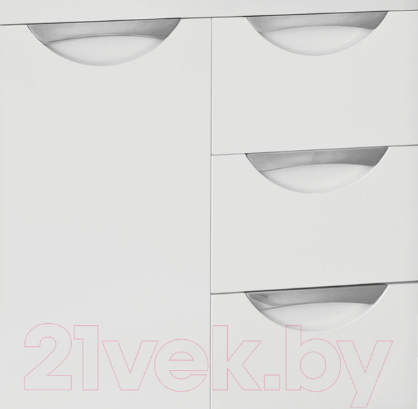 Изображение товара Тумба под умывальник Style Line Жасмин 65 3 ящика (для классической раковины)