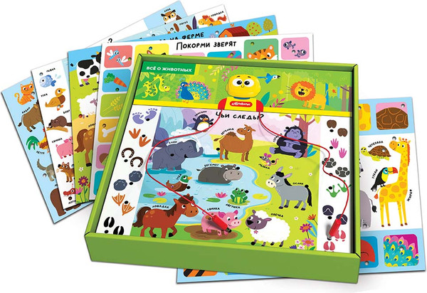 Изображение товара Развивающая игра Азбукварик Обучающая электровикторина. Все о животных / 3151