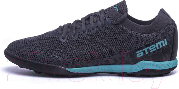 Изображение товара Бутсы футбольные Atemi Turf Junior SBA-003 (серый/бирюзовый, р-р 37)