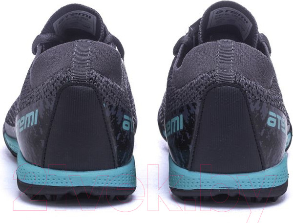 Изображение товара Бутсы футбольные Atemi Turf Junior SBA-003 (серый/бирюзовый, р-р 38)