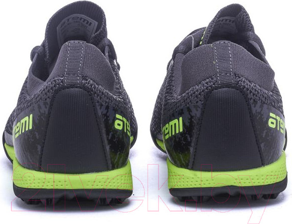 Изображение товара Бутсы футбольные Atemi Turf Junior SBA-003 (серый/ярко-салатовый, р-р 39)