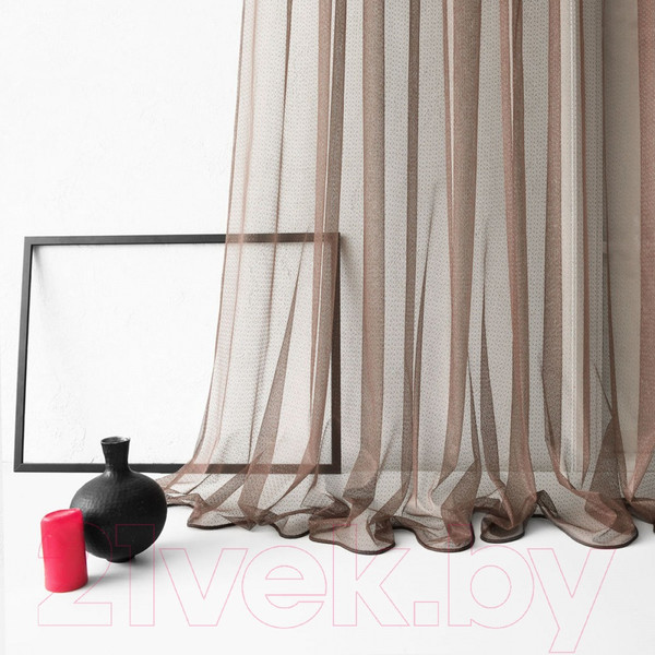 Изображение товара Гардина Pasionaria Стори 300x250 (коричневый)