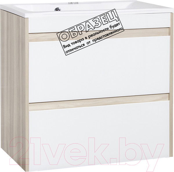 Изображение товара Тумба под умывальник Style Line Монако 75 (подвесная)