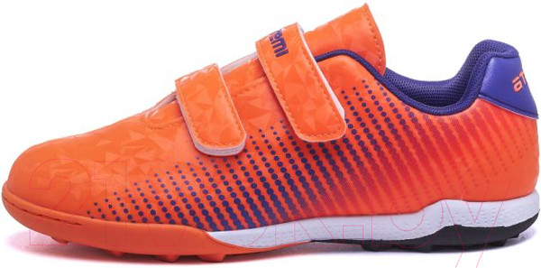 Изображение товара Бутсы футбольные Atemi Turf Kids SBA-006 (оранжевый/фиолетовый, р-р 30)