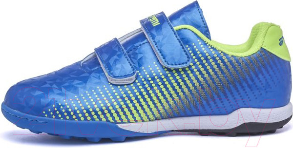 Изображение товара Бутсы футбольные Atemi Turf Kids SBA-006 (синий/ярко-салатовый, р-р 34)