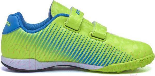 Изображение товара Бутсы футбольные Atemi Turf Kids SBA-006 (ярко-салатовый/синий, р-р 29)