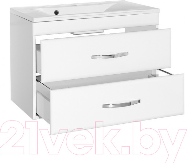 Изображение товара Тумба под умывальник Style Line Неаполь 80 (подвесная)