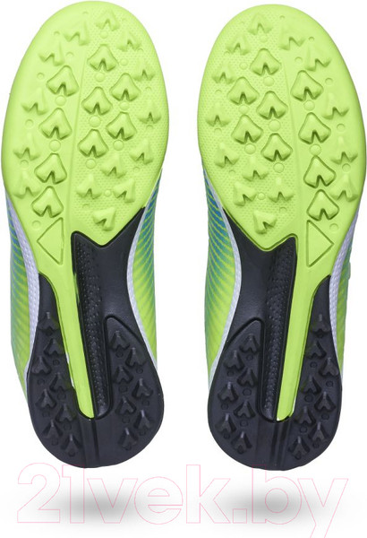 Изображение товара Бутсы футбольные Atemi Turf Kids SBA-006 (ярко-салатовый/синий, р-р 30)