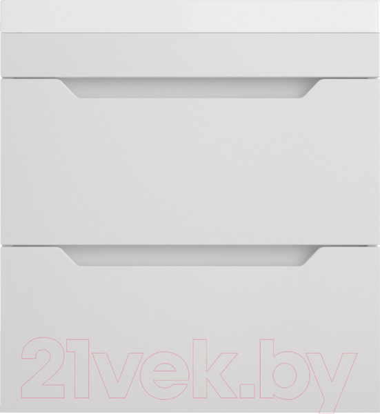 Изображение товара Тумба под умывальник Style Line Остин 65 2 ящика (подвесная, для квадратной раковины)