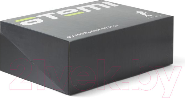 Изображение товара Бутсы футбольные Atemi Turf Kids SBA-003 (серый/ярко-салатовый, р-р 33)