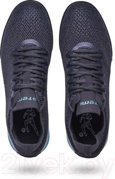 Изображение товара Бутсы футбольные Atemi Turf SBA-003 (серый/бирюзовый, р-р 41)