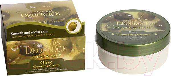 Изображение товара Крем для умывания Deoproce Premium Clean & Deep Olive Cleansing Cream (300мл)