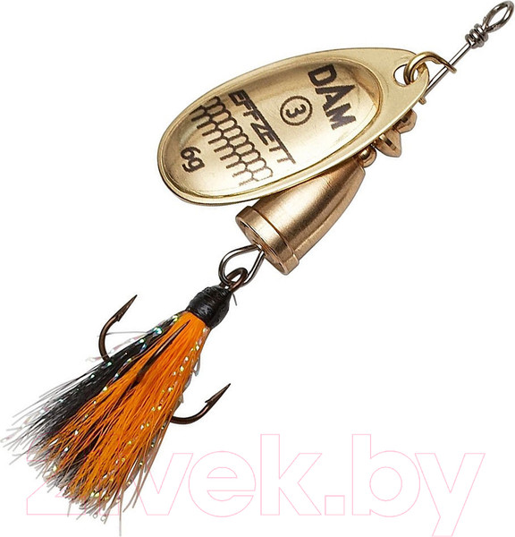 Изображение товара Блесна DAM FZ Executor Dressed Spinner 1 S / 60490 (золото)