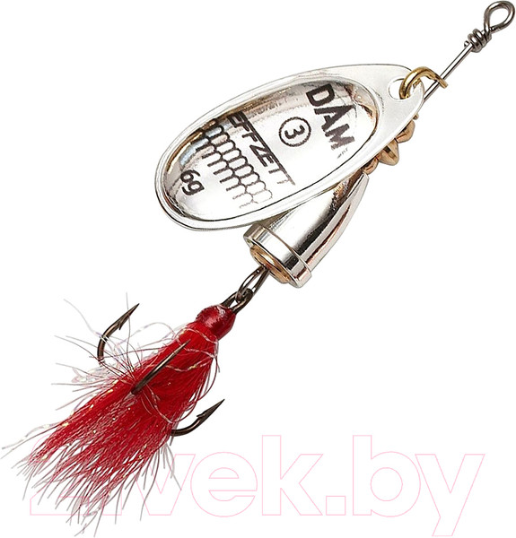 Изображение товара Блесна DAM FZ Executor Dressed Spinner 1 S / 60491 (серебристый)