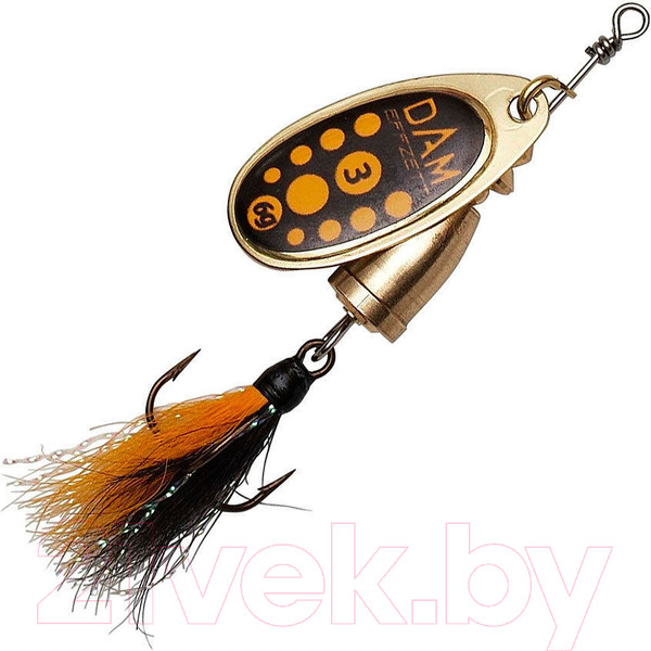 Изображение товара Блесна DAM FZ Executor Dressed Spinner 1 S / 60496 (Blacky)